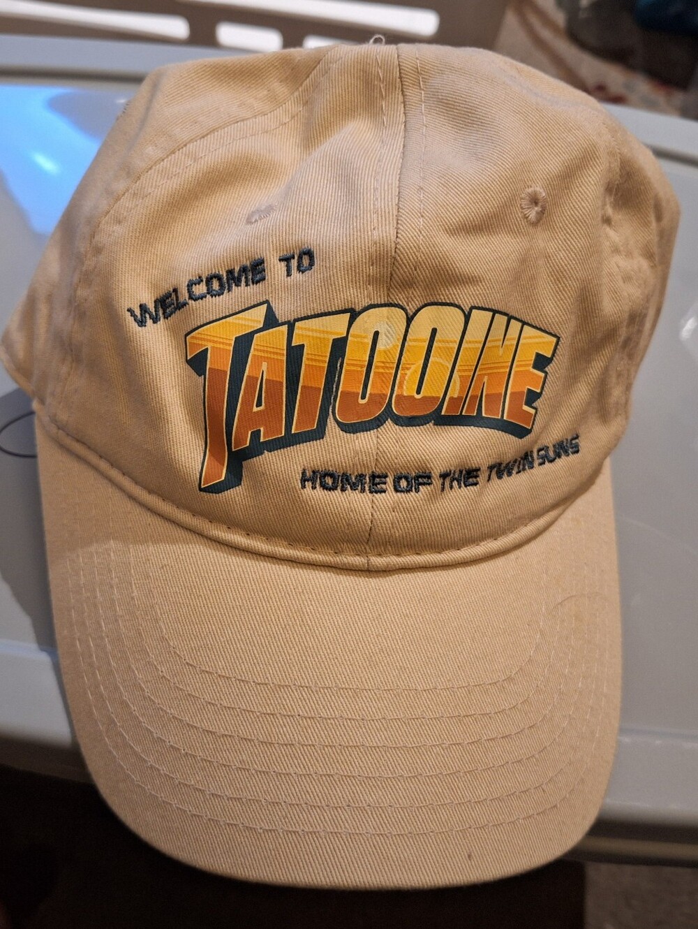 Star Wars Tatooine Tan Baseball Cap - Welcome to Tatooine